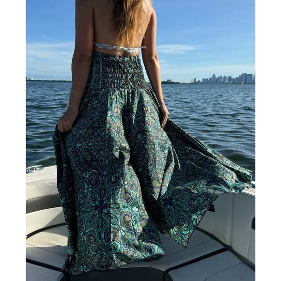 Maxi Pants Wide Leg High Waisted - Picture 2 of 5